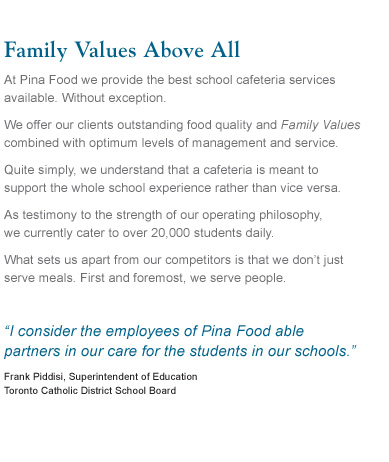 Family Values Above All